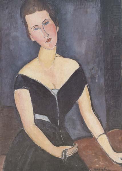Amedeo Modigliani Madame Georges van Muyden (mk38) china oil painting image